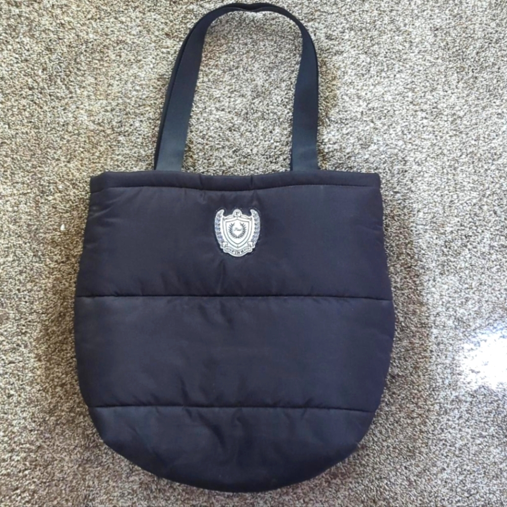 VS Pink Tote Bag - Black